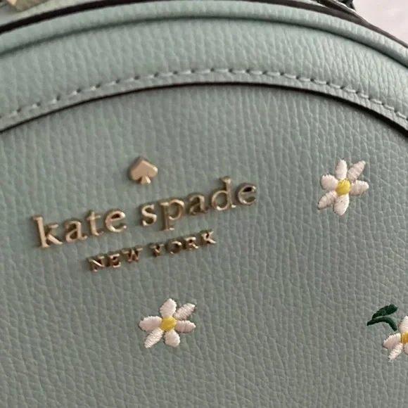 KATE SPADE TRAVELER EMBROIDERED CANTEEN CROSSBODY APHRODITE K6933 NWT $339